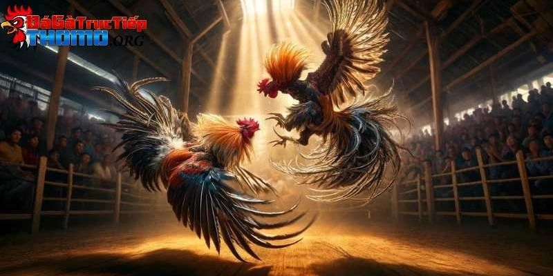 trực tiếp đá gà đòn thomo