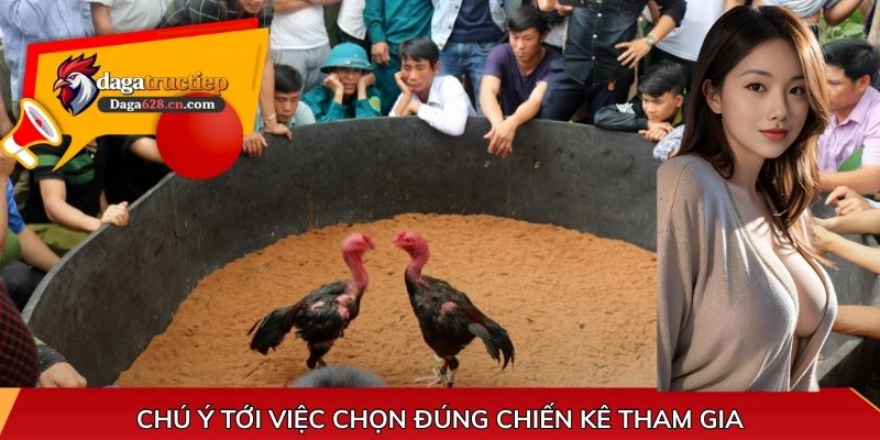 Chú ý tới việc chọn đúng chiến kê tham gia
