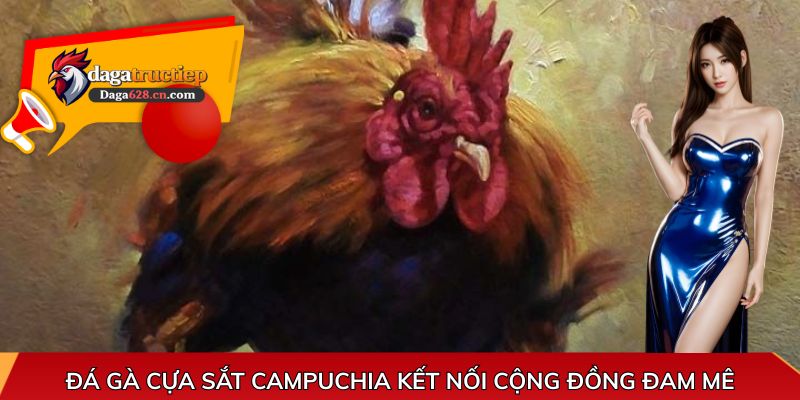 Đá gà cựa sắt Campuchia kết nối cộng đồng đam mê