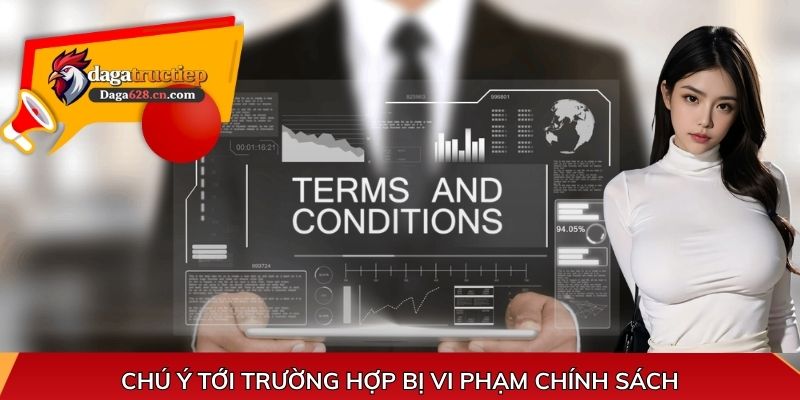 Chú ý tới trường hợp bị vi phạm chính sách